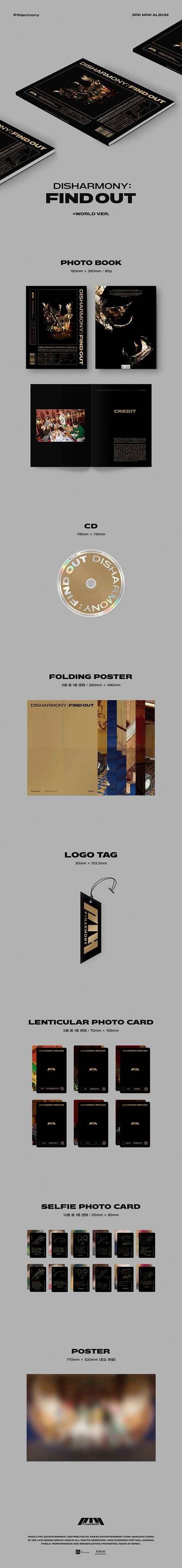 P1HARMONY - Disharmony : Find Out