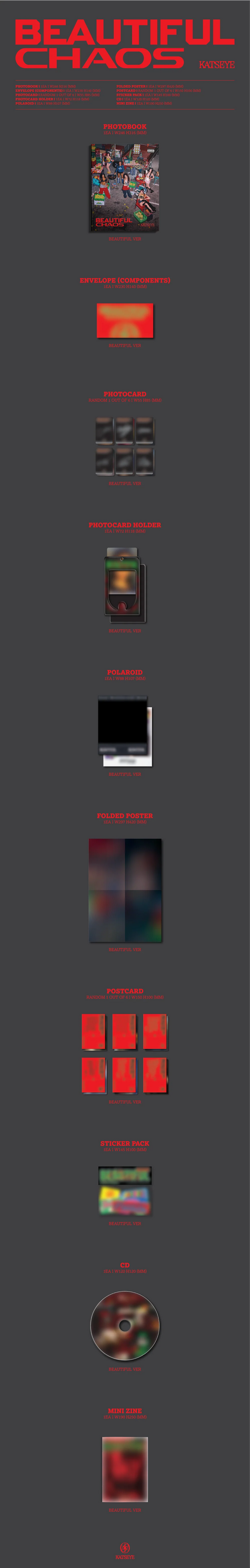 KATSEYE - BEAUTIFUL CHAOS