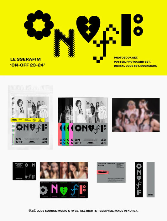 LE SSERAFIM - ON-OFF 23-24