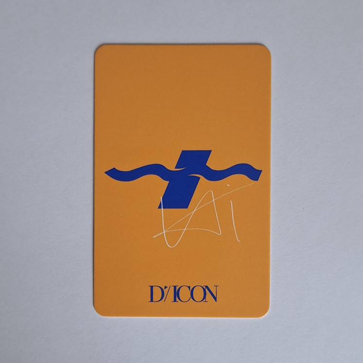 TXT Huening Kai -  DICON D’FESTA photocard