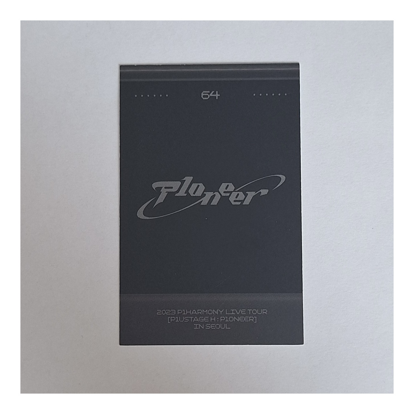 P1Harmony Theo - Live Tour [P1USTAGE H: P1ONEER] IN SEOUL Trading Card