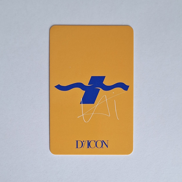 TXT Huening Kai - DICON D’FESTA photocard