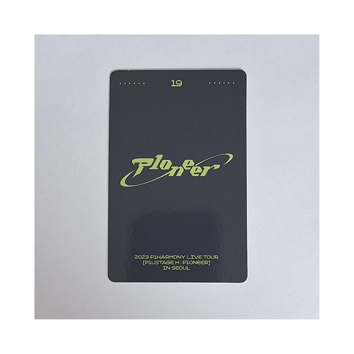 P1Harmony Soul - Live Tour [P1USTAGE H: P1ONEER] IN SEOUL Trading Card