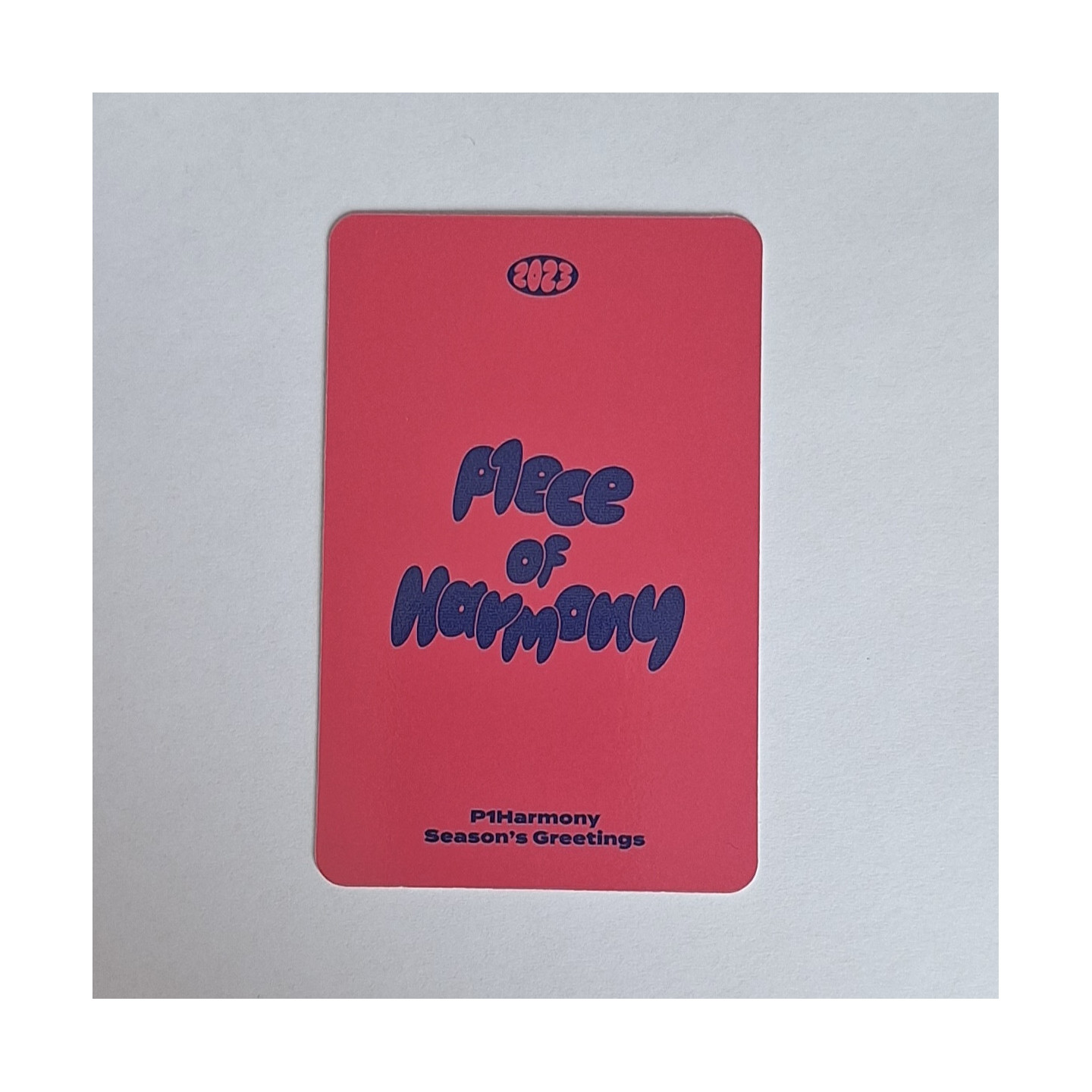 P1Harmony Jongseob - 2023 Season’s Greeting Trading card