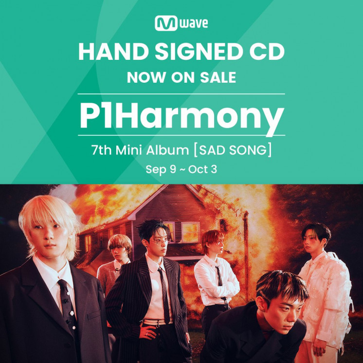 [CG] P1HARMONY - SAD SONG MWAVE Signed