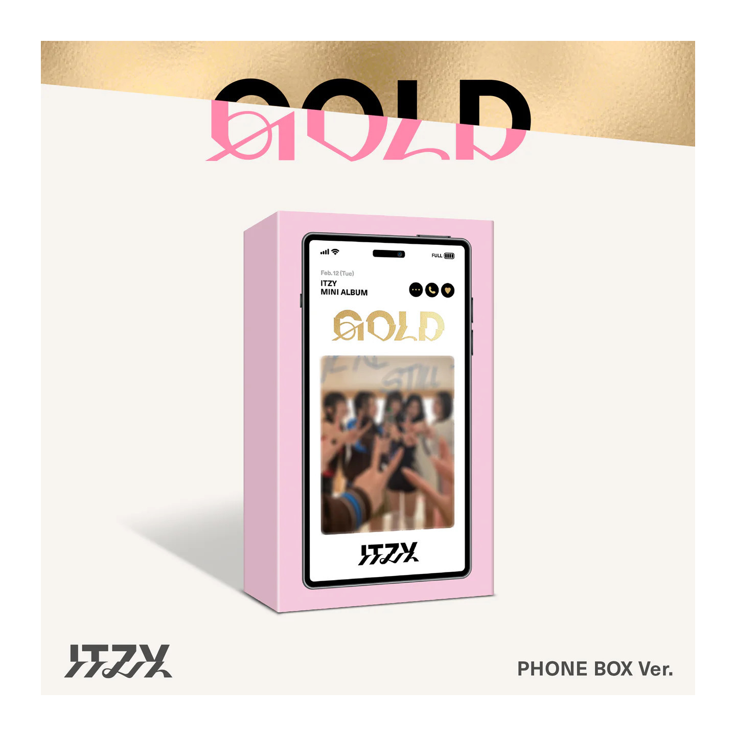 ITZY - GOLD - Phone Box ver