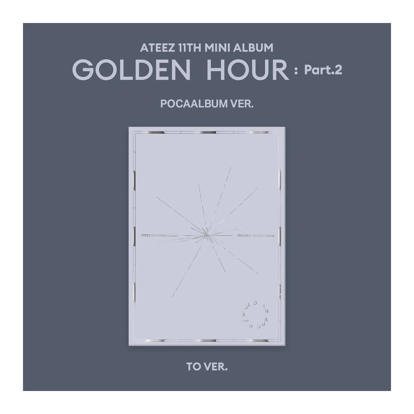 ATEEZ - GOLDEN HOUR Part.2 - POCAALBUM Ver.