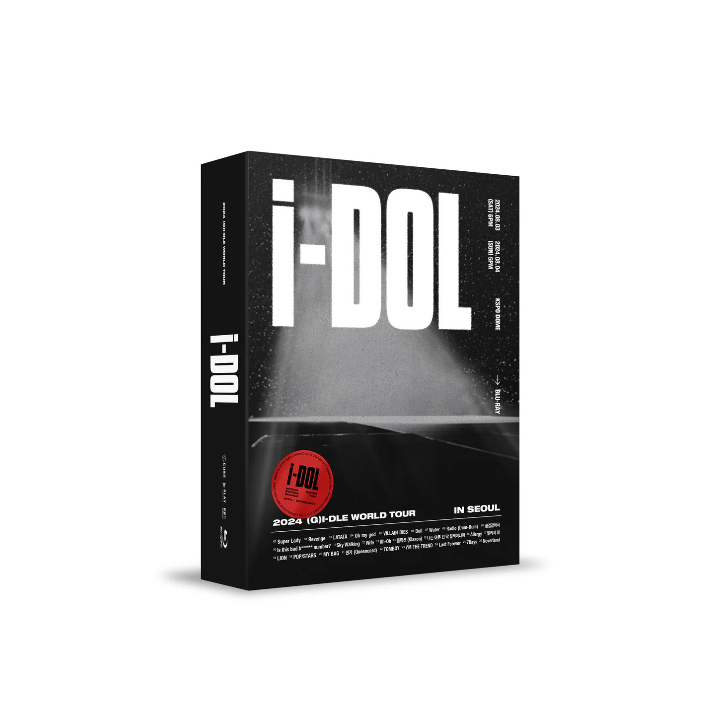 (G)I-DLE - WORLD TOUR [iDOL] IN SEOUL Blu-ray