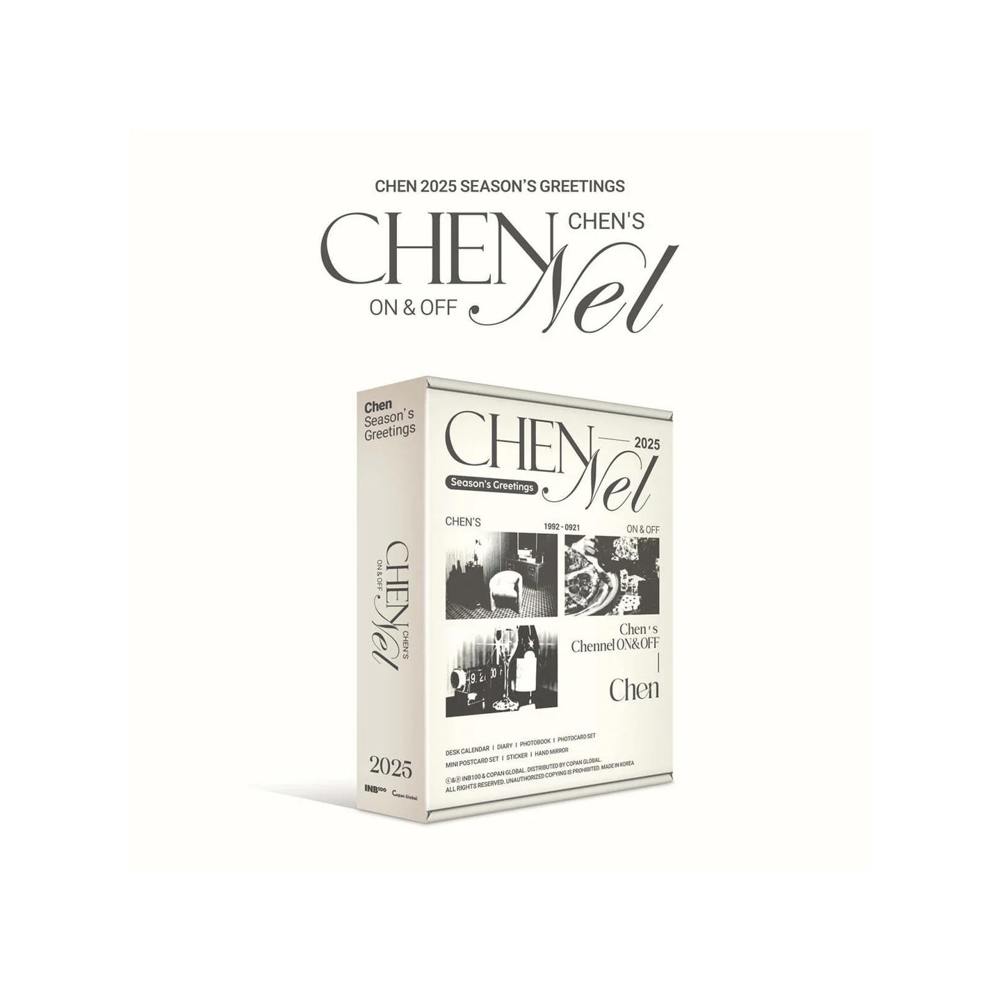 CHEN - 2025 SEASON'S GREETINGS [Chen's Chennel ON & OFF]