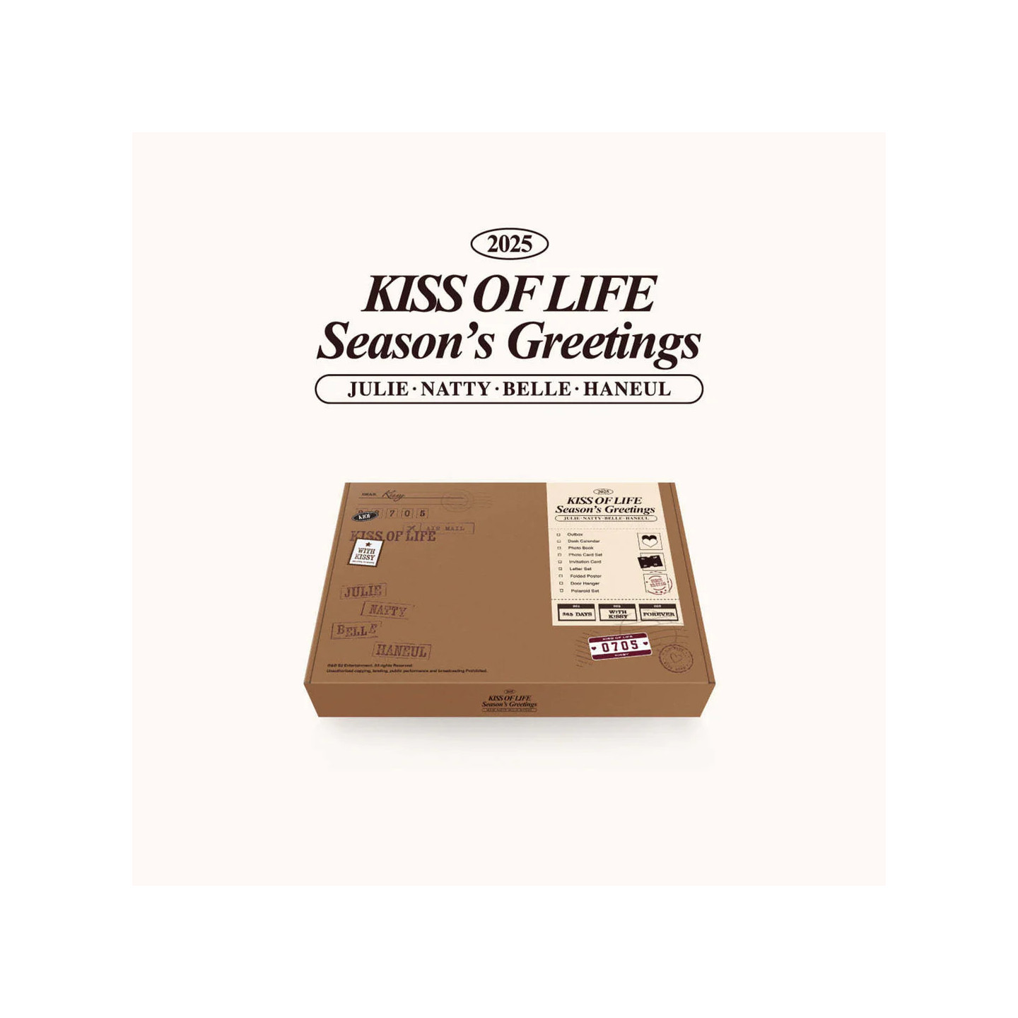 KISS OF LIFE - 2025 SEASON'S GREETINGS