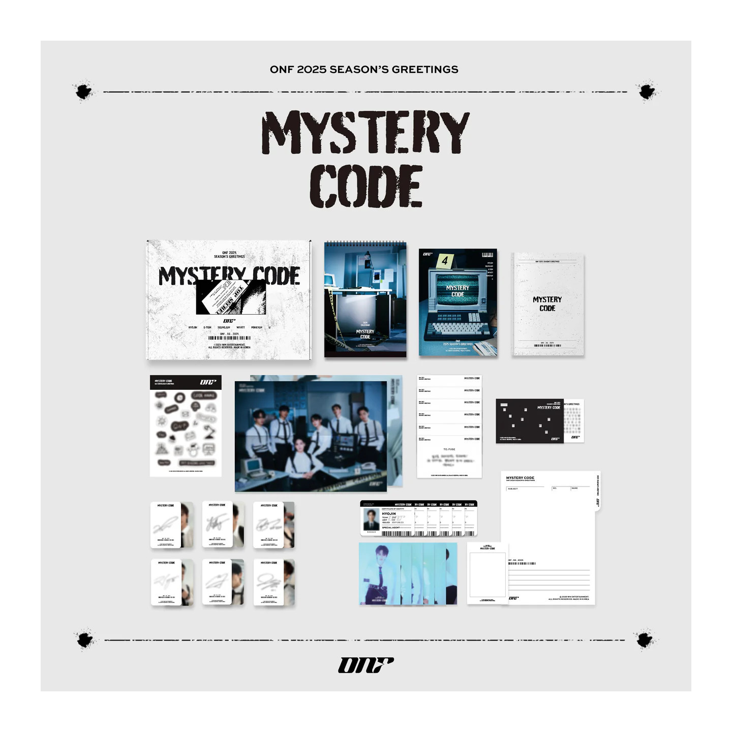 ONF - 2025 SEASON'S GREETINGS [MYSTERY CODE]