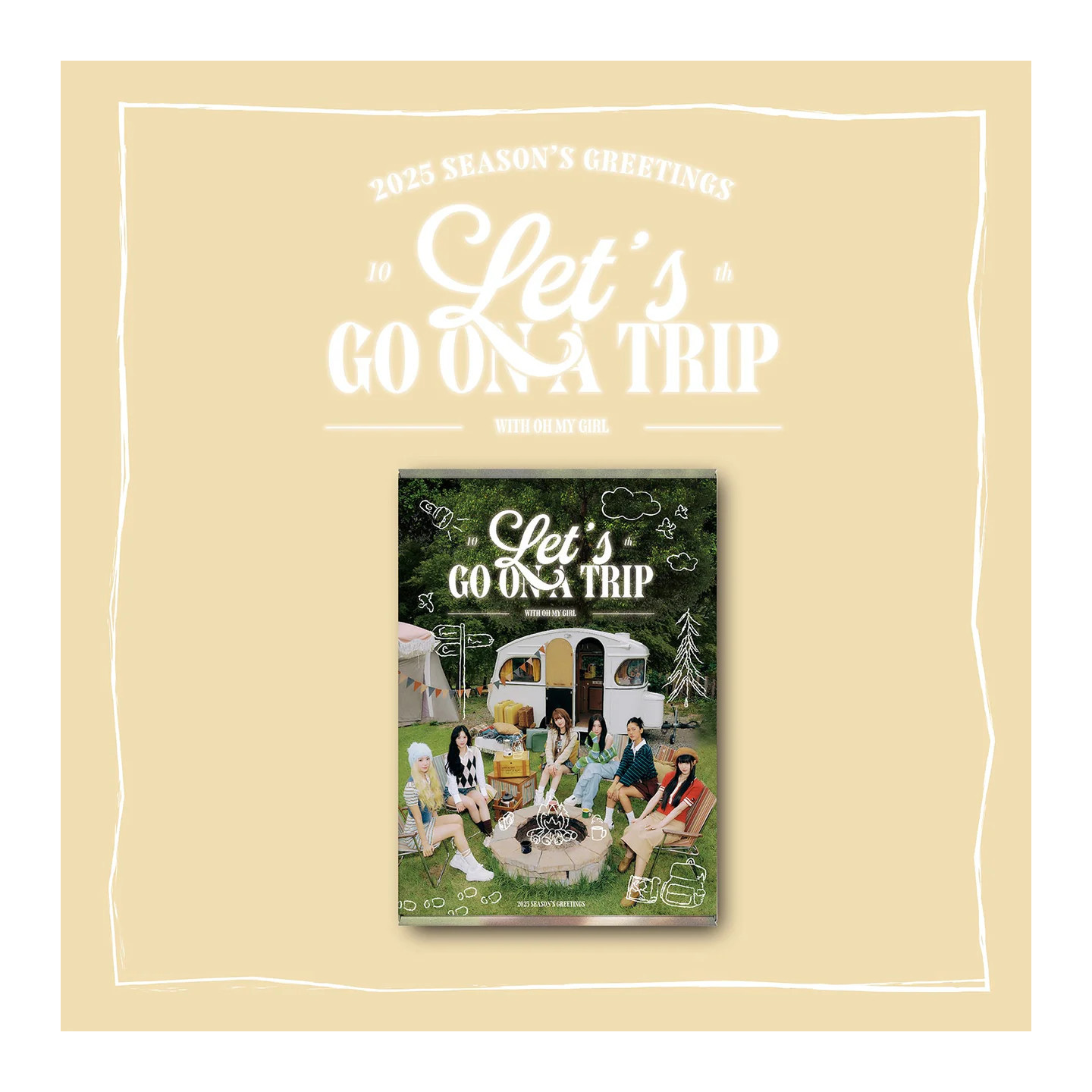 OH MY GIRL - 2025 SEASON'S GREETINGS [LET'S GO ON A TRIP]