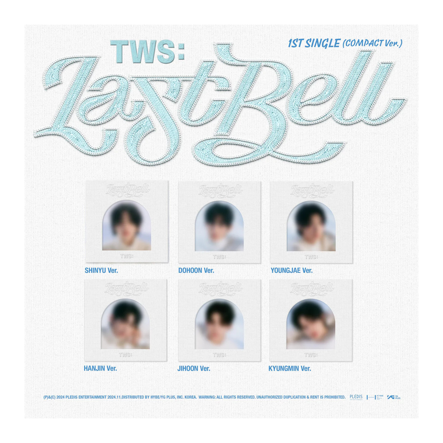 TWS - 1st Single Album [Last Bell] COMPACT Ver.