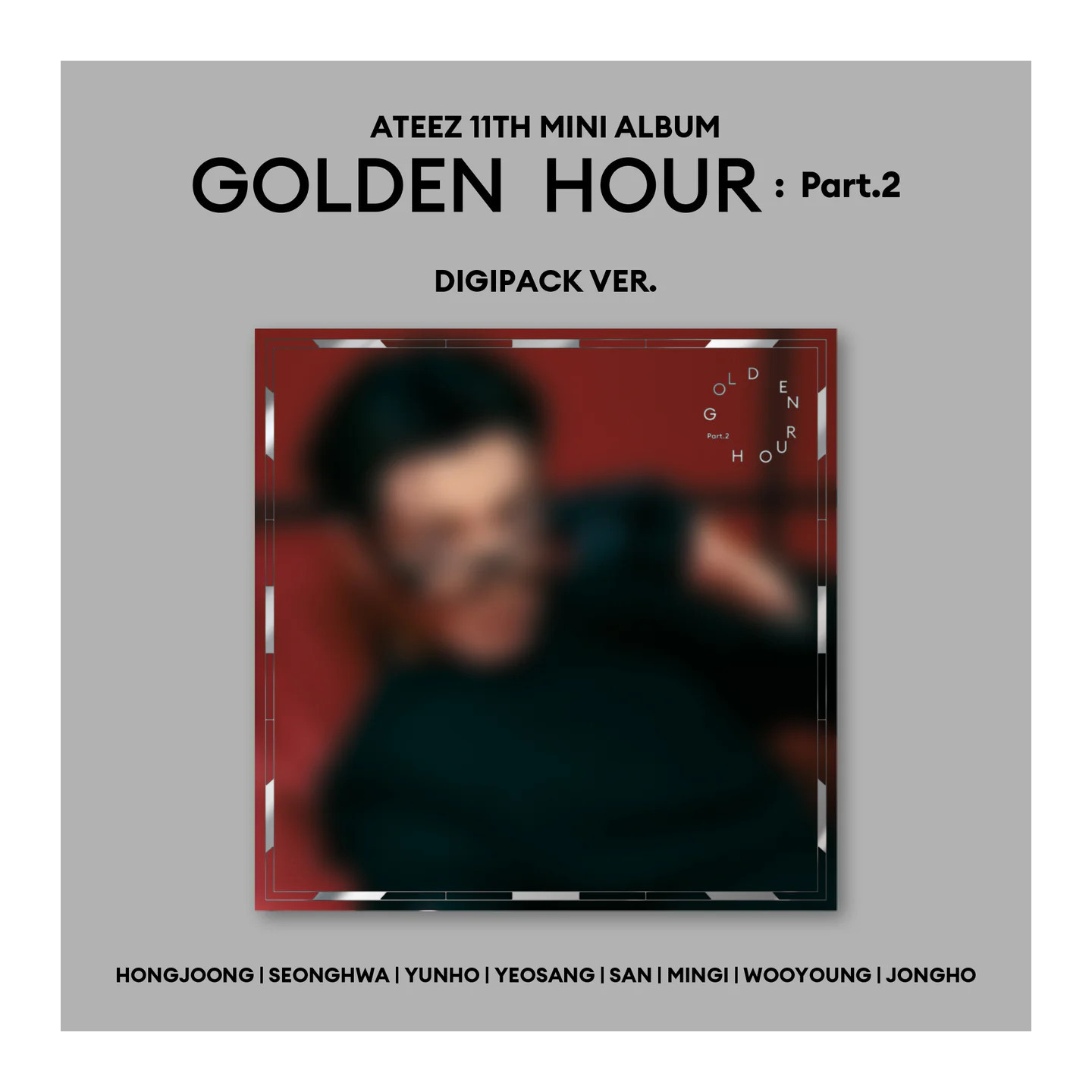 ATEEZ - GOLDEN HOUR : Part.2 - Digipack Ver.