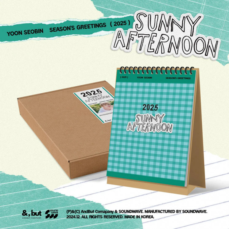 YOON SEOBIN - 2025 SEASON'S GREETINGS [Sunny afternoon]