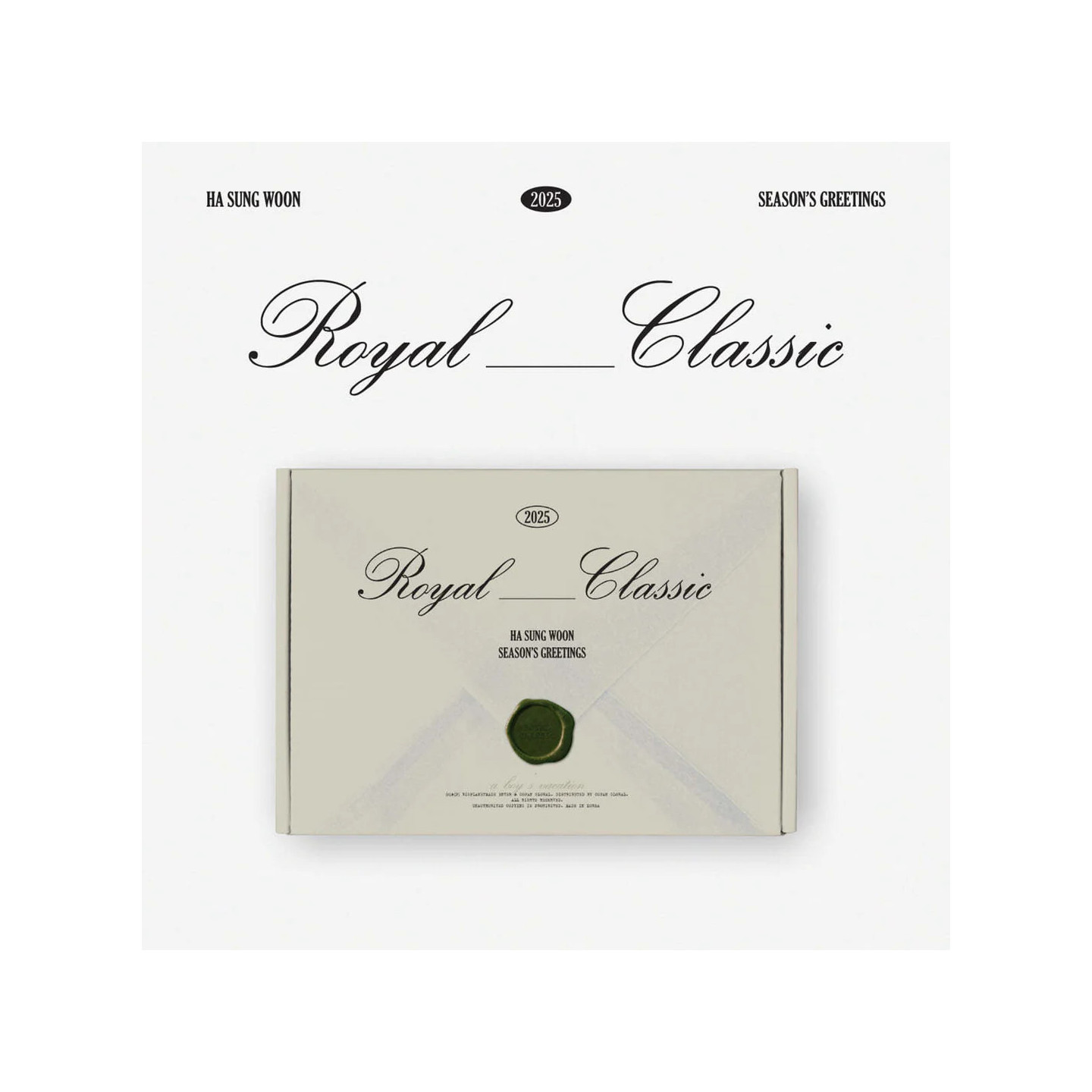 HA SUNG WOON - 2025 SEASON'S GREETINGS [ROYAL CLASSIC]