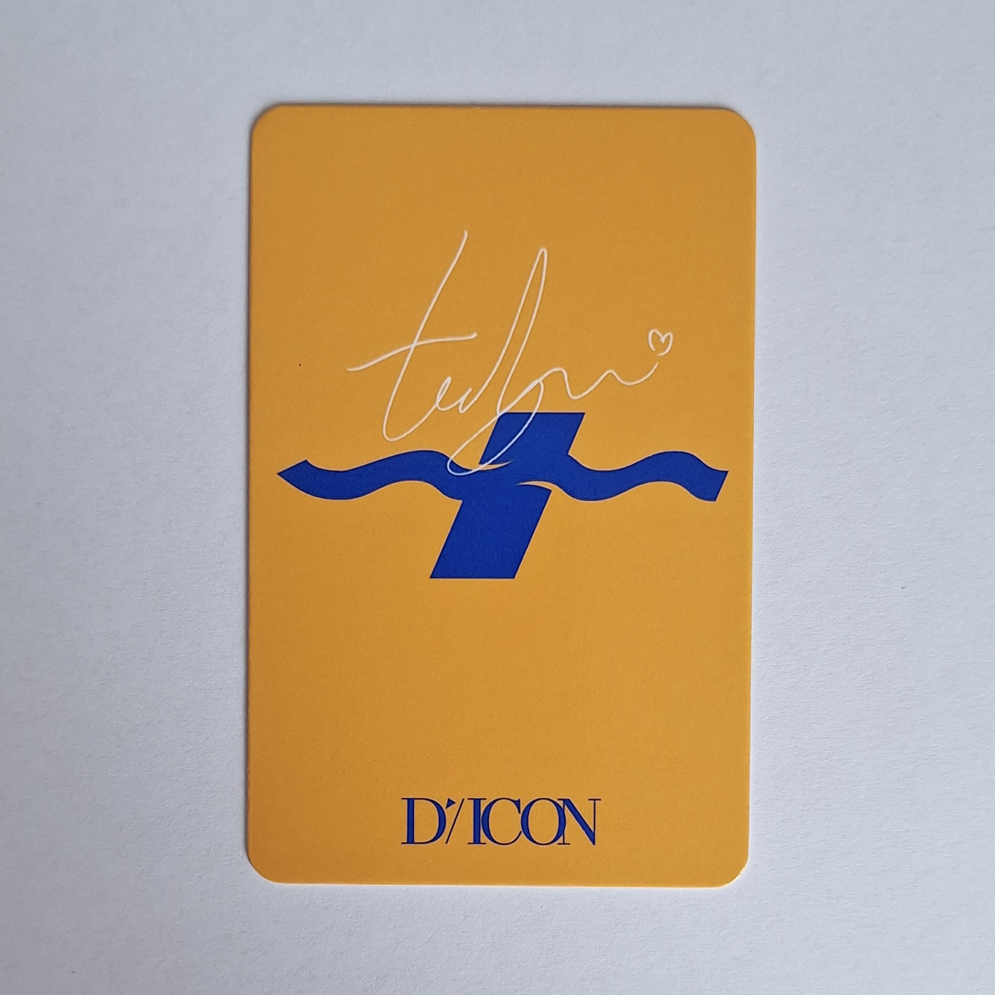 TXT Taehyun - DICON D’FESTA photocard