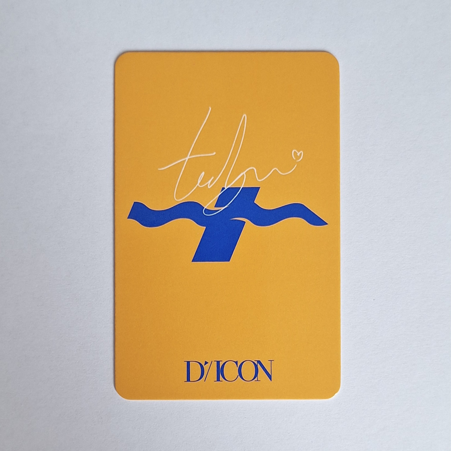 TXT Taehyun - DICON D’FESTA photocard