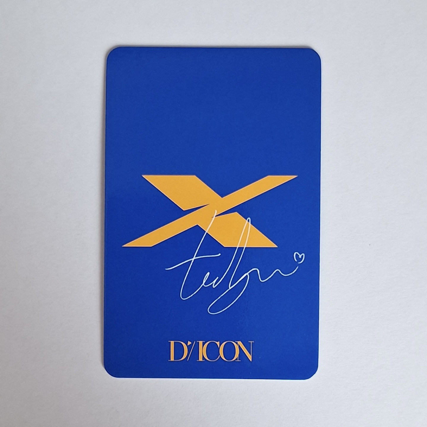 TXT Taehyun - DICON D’FESTA photocard