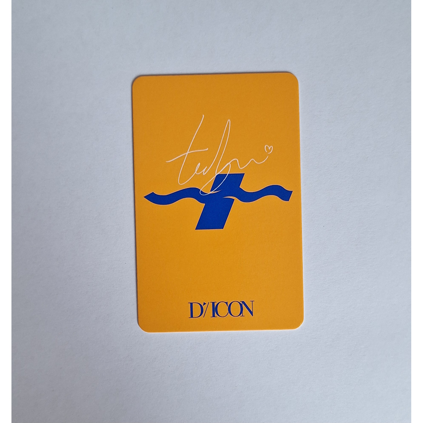 TXT Taehyun - DICON D’FESTA photocard