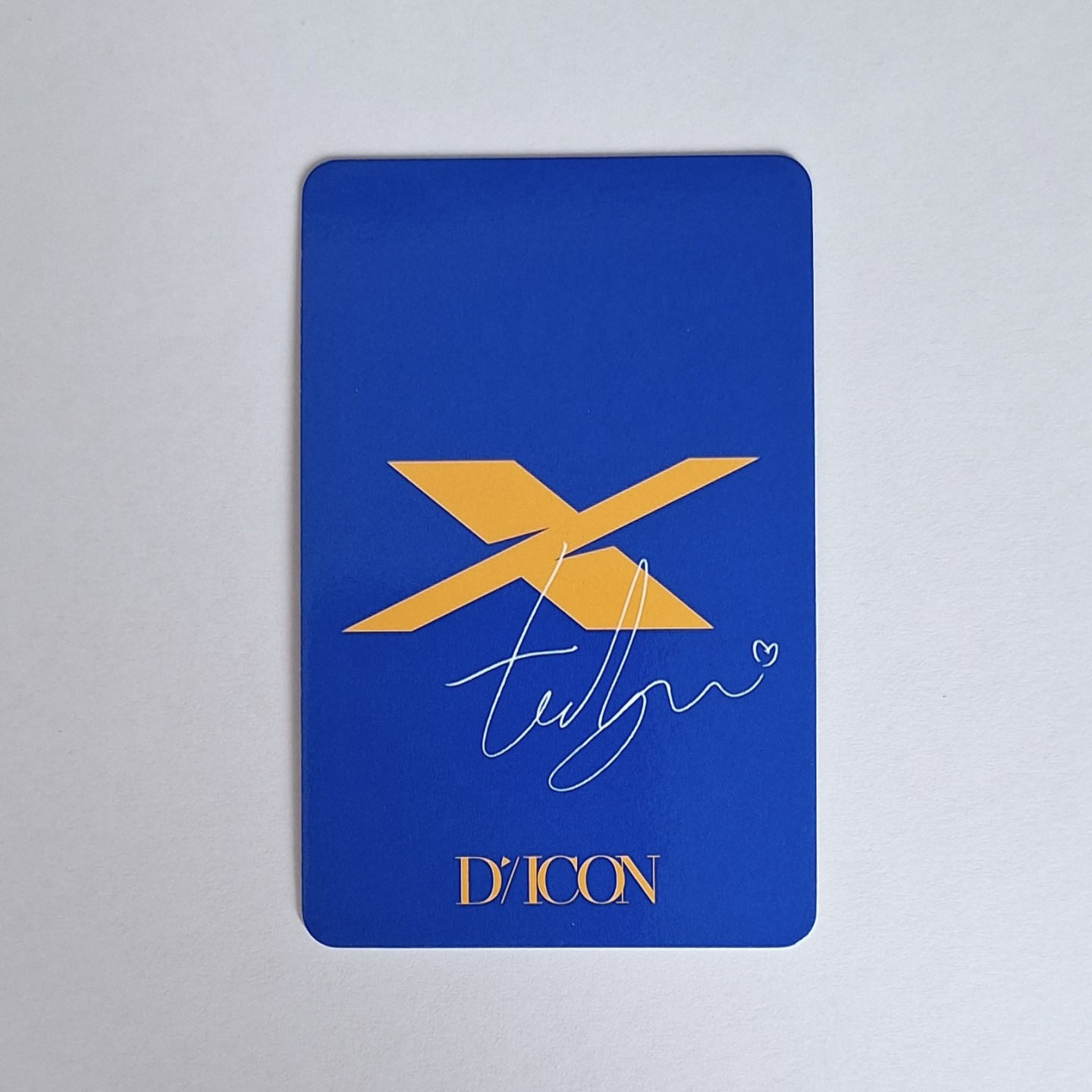 TXT Taehyun - DICON D’FESTA photocard