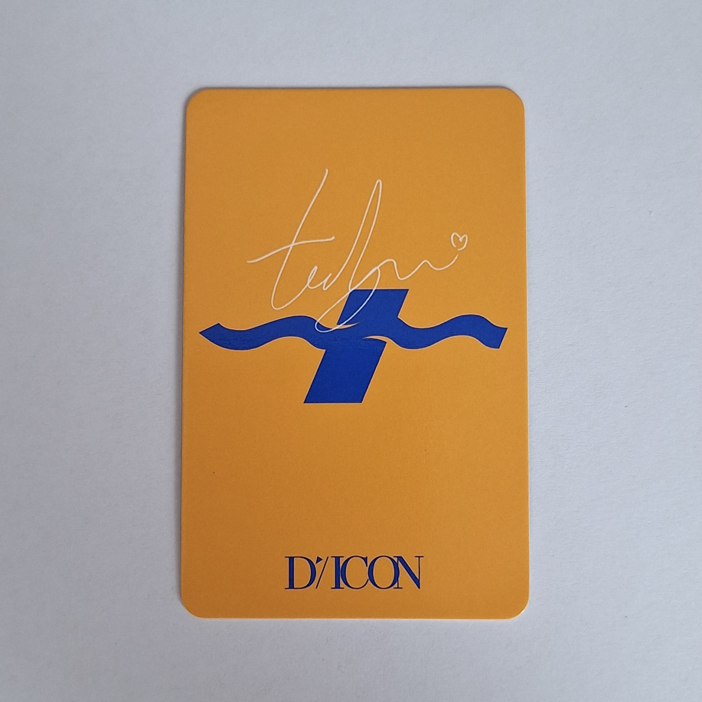 TXT Taehyun - DICON D’FESTA photocard