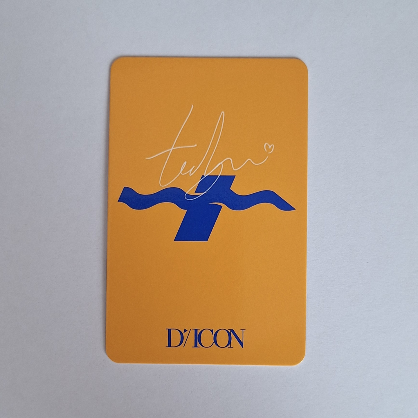 TXT Taehyun - DICON D’FESTA photocard