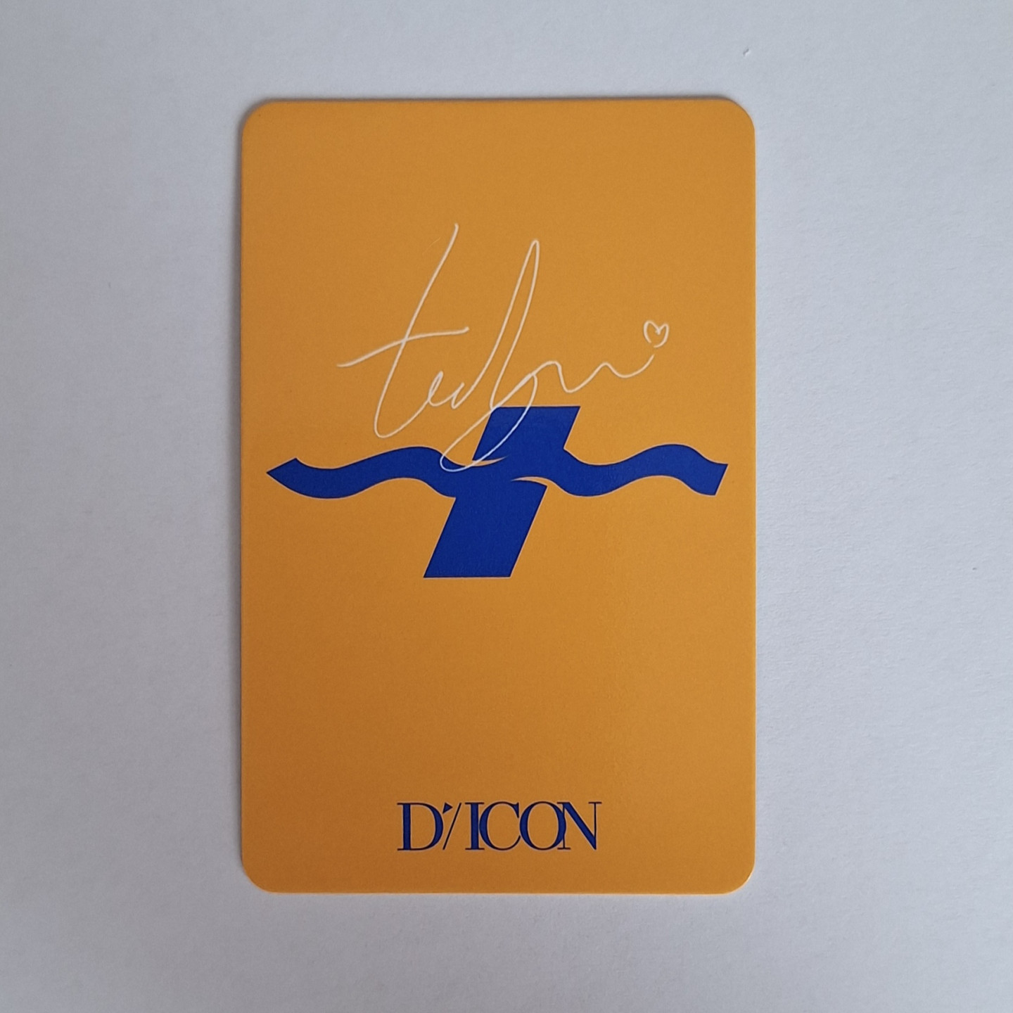 TXT Taehyun - DICON D’FESTA photocard