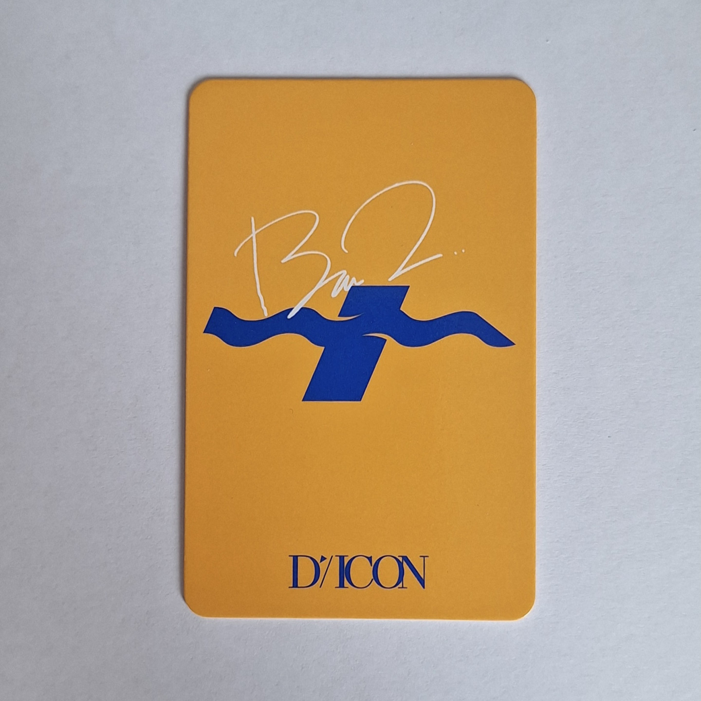 TXT Beomgyu - DICON D’FESTA photocard