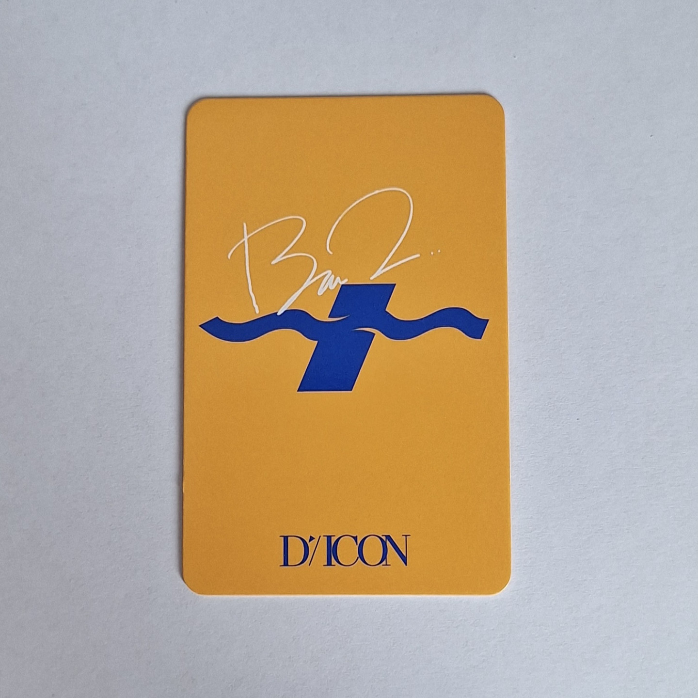 TXT Beomgyu - DICON D’FESTA photocard