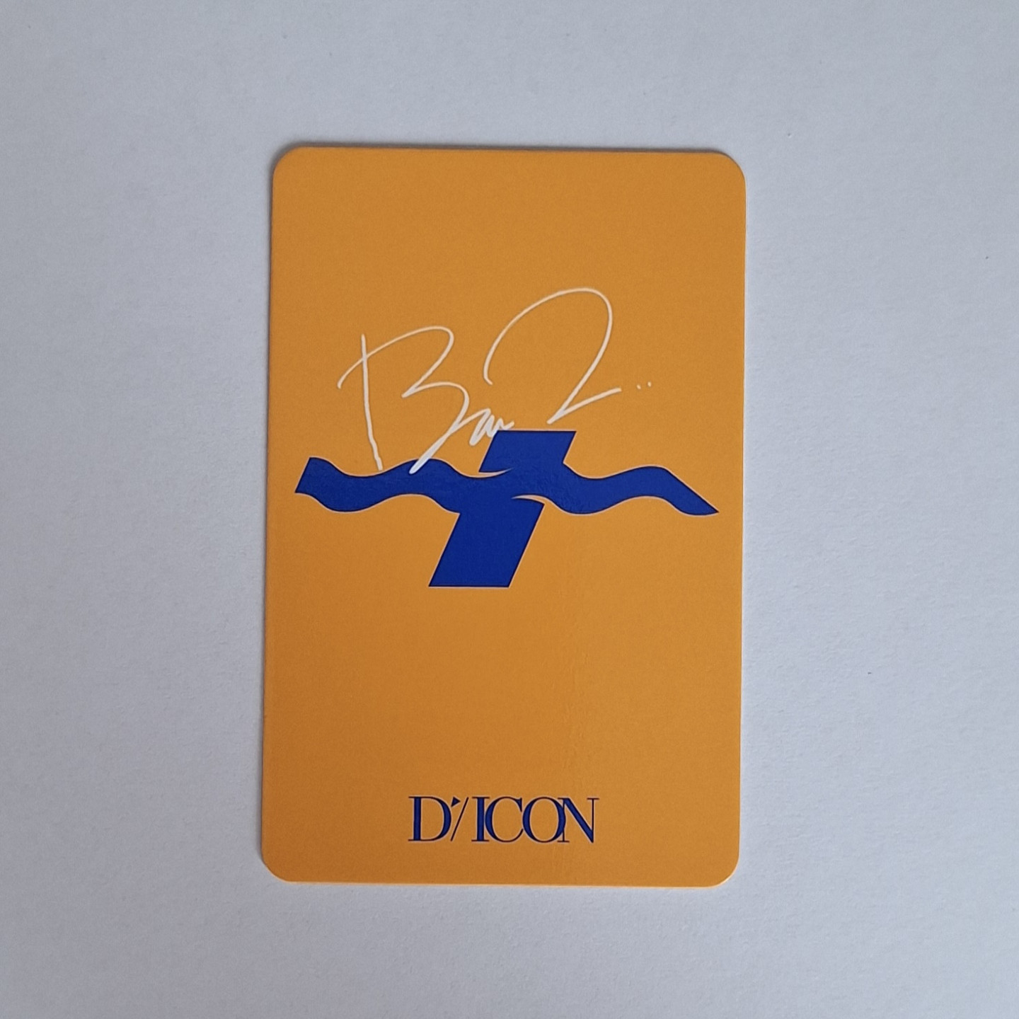 TXT Beomgyu - DICON D’FESTA photocard