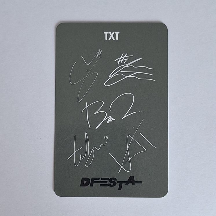 TXT - DICON D’FESTA photocard