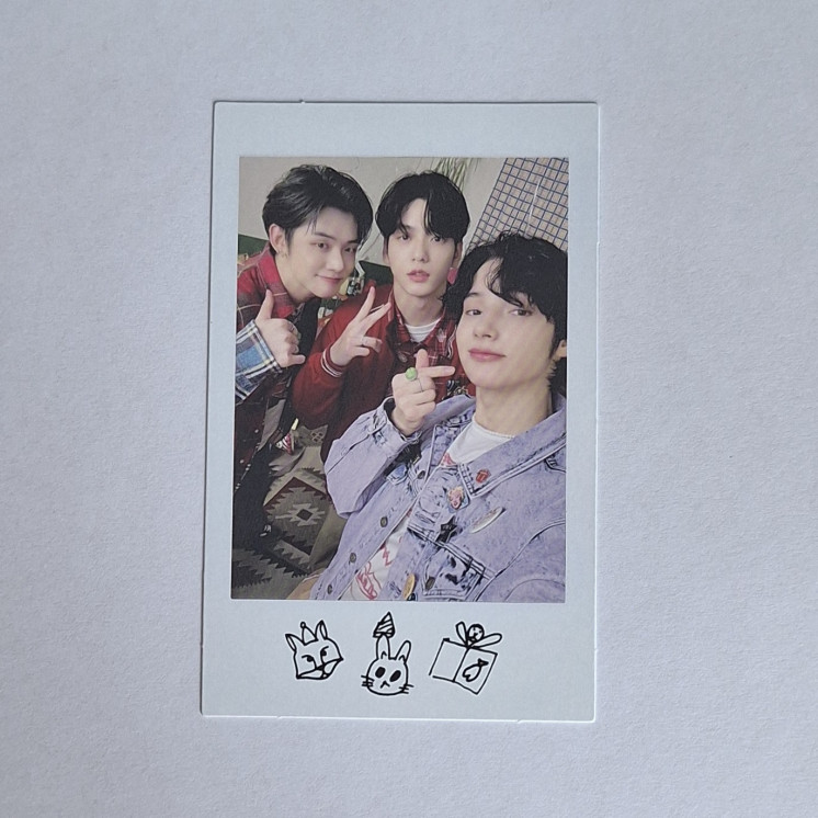 TXT Soobin Yeonjun Huening Kai - DECO KIT 2023 birthday party polaroid