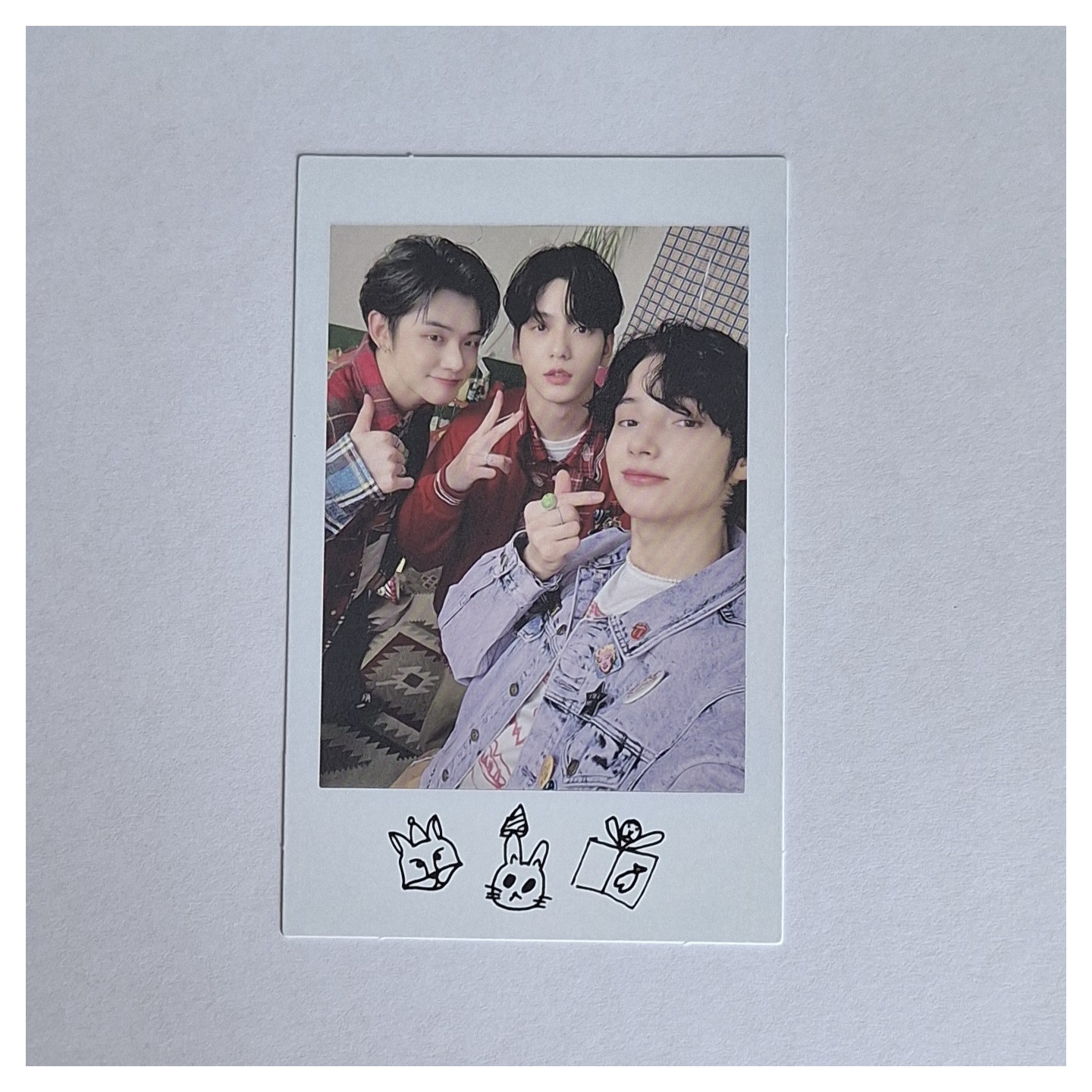 TXT Soobin Yeonjun Huening Kai - DECO KIT 2023 birthday party polaroid