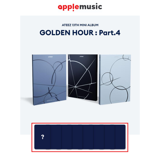 [APPLEMU POB] ATEEZ - GOLDEN HOUR : Part.4