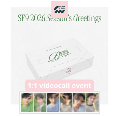 [SOUNDWAVE 13/02 1:1 VC] SF9 - 2026 SEASON'S GREETINGS [Pause & Play]
