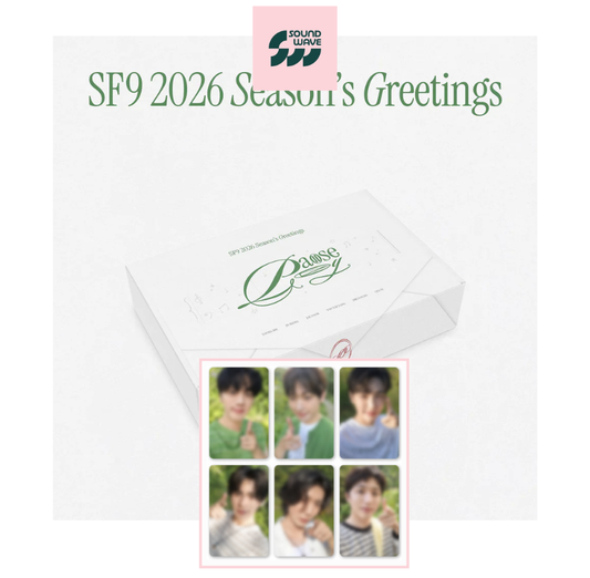 [SOUNDWAVE POB] SF9 - 2026 SEASON'S GREETINGS [Pause & Play]
