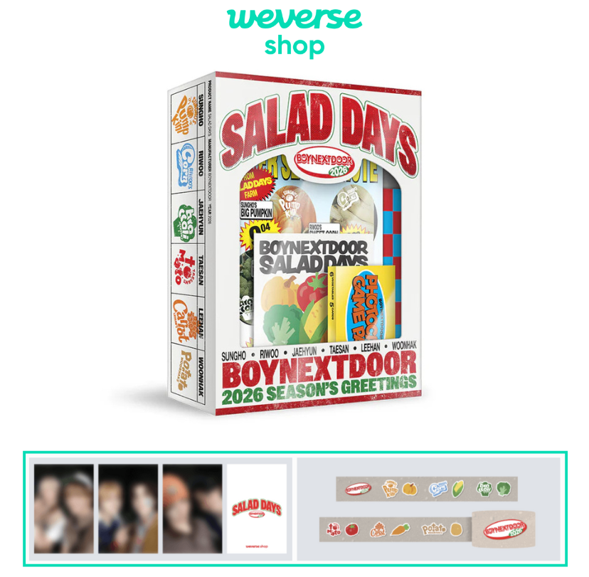 [WV POB] BOYNEXTDOOR - 2026 SEASON'S GREETINGS