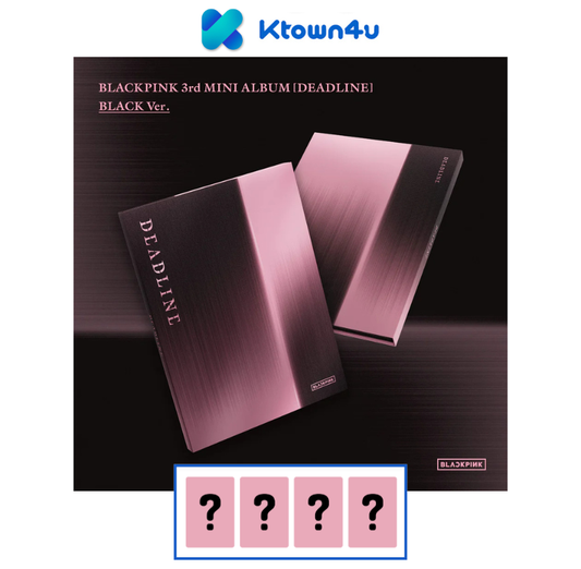 [KTOWN4U POB] BLACKPINK - DEADLINE [BLACK Ver.]