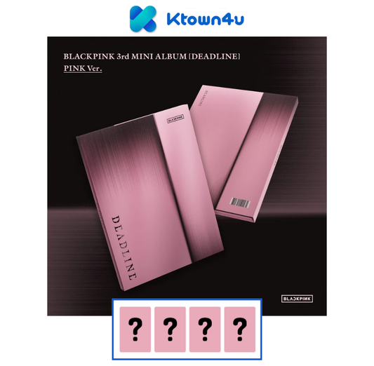 [KTOWN4U POB] BLACKPINK - DEADLINE [PINK Ver.]