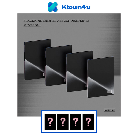 [KTOWN4U POB] BLACKPINK - DEADLINE [SILVER Ver.]