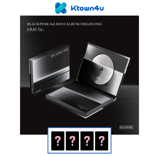 [KTOWN4U POB] BLACKPINK - DEADLINE [GRAY Ver.]