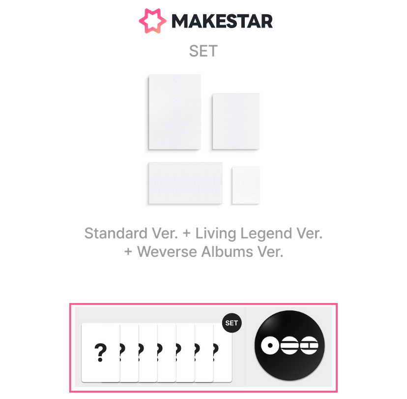 [MAKESTAR POB] BTS - ARIRANG [Set + Living Legend + Weverse Albums]