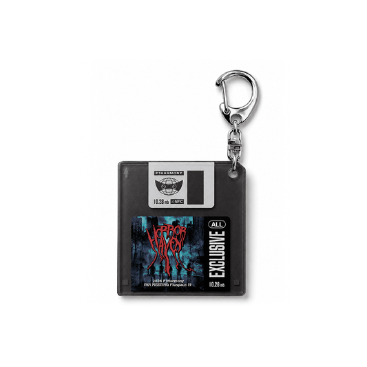 P1Harmony - P1uspace H : Horror Haven [ARCHIVE DISK KEYRING]