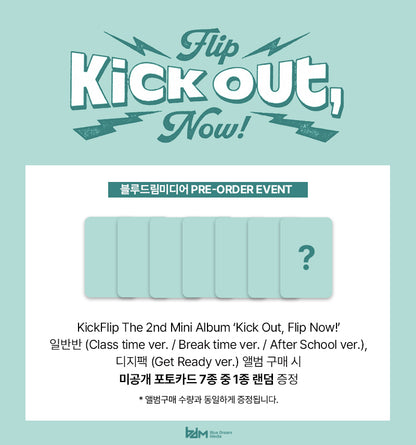 [BDM POB] KickFlip - Kick Out, Flip Now! [Standard Ver.] Random
