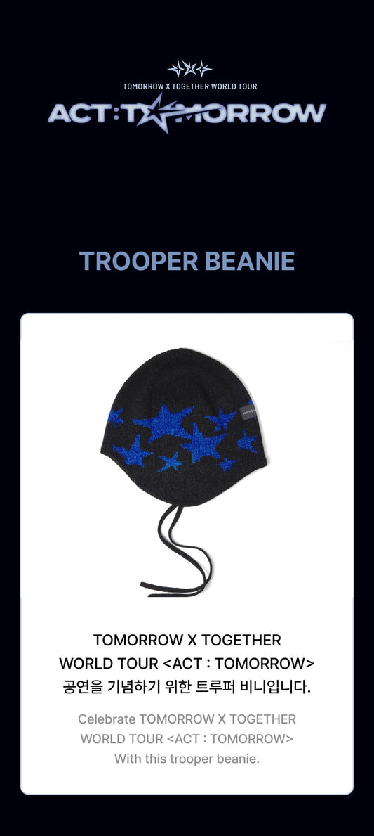 TXT - WORLD TOUR <ACT : TOMORROW> [Trooper Beanie]