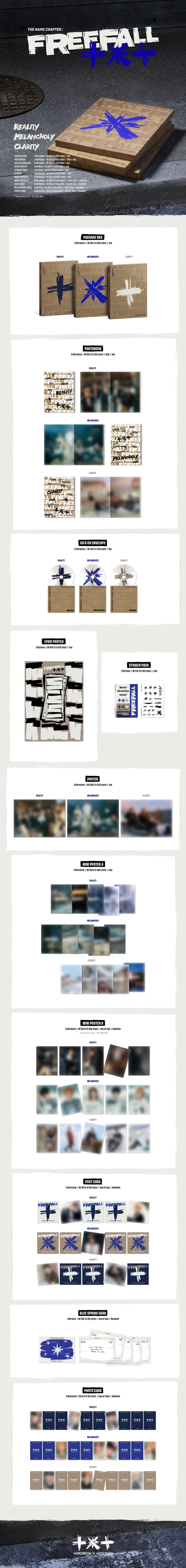 TXT - THE NAME CHAPTER : FREEFALL [Standard ver.]