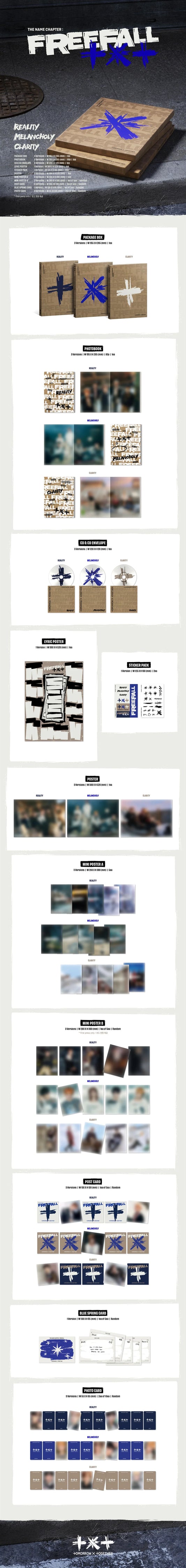 TXT - THE NAME CHAPTER : FREEFALL [Standard ver.]