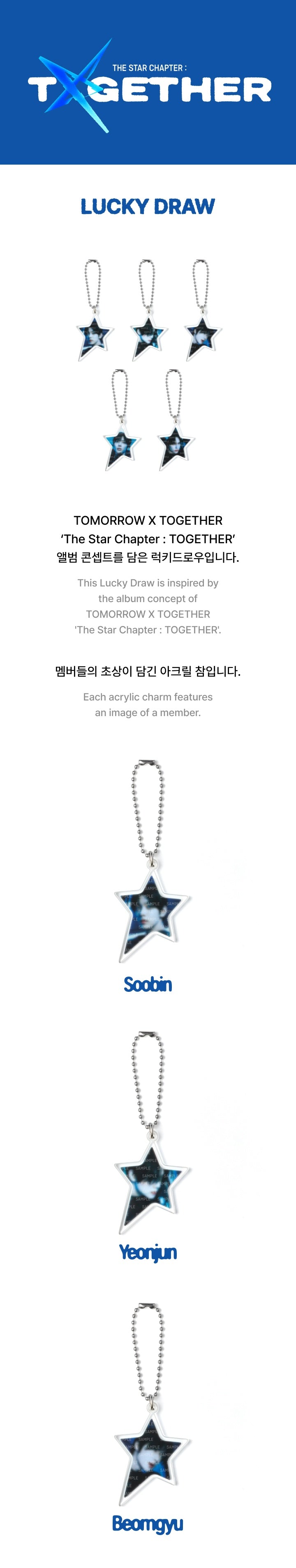 TXT - The Star Chapter: TOGETHER official merch [Lucky Draw]