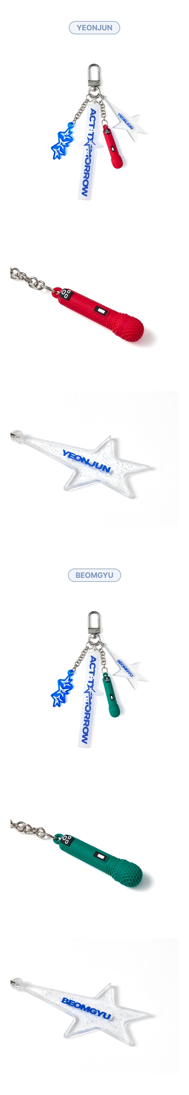 TXT - WORLD TOUR <ACT : TOMORROW> [Mic Keyring]
